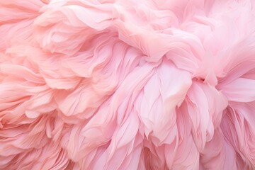 Flamingo Pink Bliss: Dreamy Cotton Candy Swirls in Radiant Pink Hues