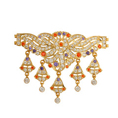 Rajasthani traditional jewellery punchi wear on triceps