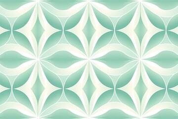 Stylishly Simple: Mint Green Color Fashion Decorative Pattern for a Chic Look
