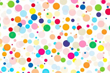 Multi-Color Dotted Background: Seamless Modern Vibrance