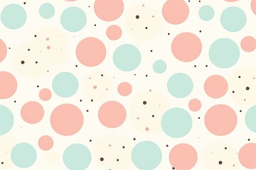 Modern Dotted Background: Neutral Color Seamless Design