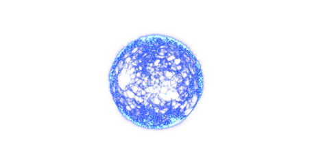 Digital png illustration of digital png illustration of blue globe on transparent background