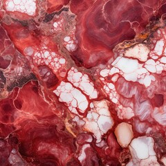 Red and pink marble texture background for using as a wallpaper