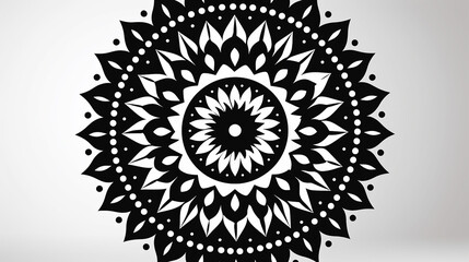 Vector_elegant_floral_mandala_design_black_on_white