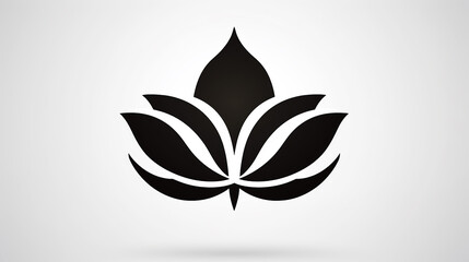 Fototapeta premium Vector_elegant_floral_mandala_design_black_on_white