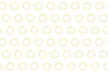Digital png illustration of yellow shapes on transparent background