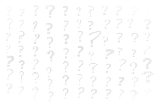 Digital png illustration of question marks on transparent background - Powered by Adobe