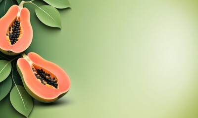 Abstract Papaya background