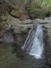 Asao Falls and its surroundings