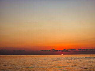 제주도 광치기해변 일출 (Sunrise at Gwanggichi Beach, Jeju Island)