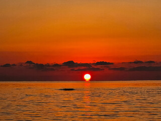 제주도 광치기해변 일출 (Sunrise at Gwanggichi Beach, Jeju Island)