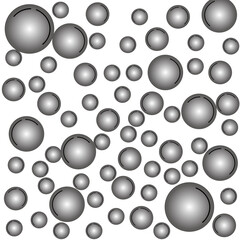 Abstract background with black and white gradient circle design. Decorative background