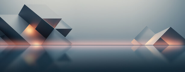 Abstract 3D Business Background