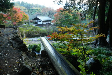 Ootaki-jinja or Shrine in Yamanashi, Japan - 日本 山梨県 大滝神社