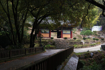 Temple of Yongmunsa Temple, South Korea