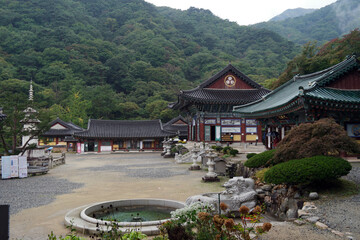 Fototapeta na wymiar Temple of Yongmunsa Temple, South Korea