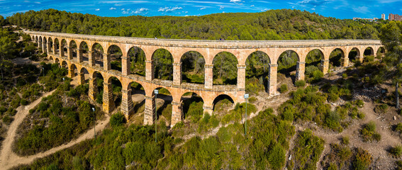 The Ferreres Aqueduct, also known as the Pont del Diable, is an ancient Roman bridge in Tarragona in Catalonia, Spain
