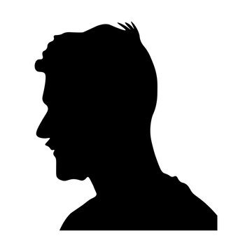 recommend clip art: Man Silhouette Illustration Hair Style