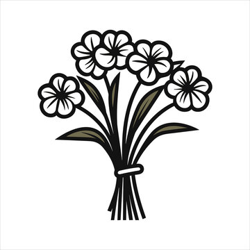 vector flower icon