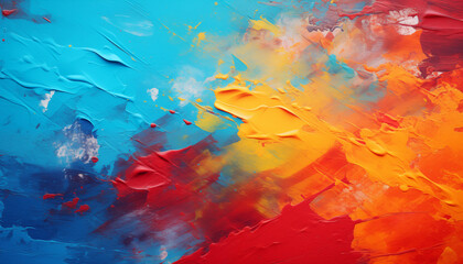 Colorful paint abstract background