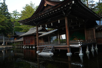 Misogi-jinja or Shrine in Yamanashi, Japan - 日本 山梨県 身曾岐神社