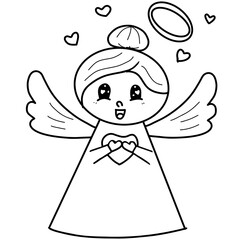 angel with wings