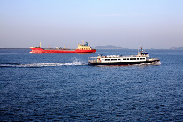 the sea and the ship
