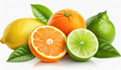 orange and lemon