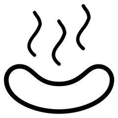 sausage icon illustration