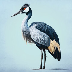 Demoiselle Crane: A Study in Grace and Poise in the Natural Realm