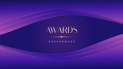 Pink blue purple golden royal awards graphics background. Lines growing elegant shine spark. Luxury premium corporate abstract design template. Banner certificate dynamic shape. - obrazy, fototapety, plakaty