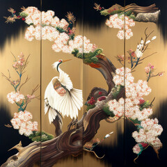 Samurai Spirit: Hand-Painted Japanese Art Honoring Ancient Warriors