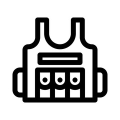 Bulletproof Vest Icon