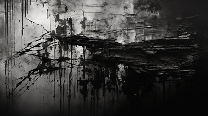 Fototapeta premium Free_vector_black_and_white_grunge_texture