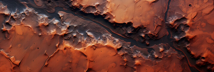 planet Mars surface texture