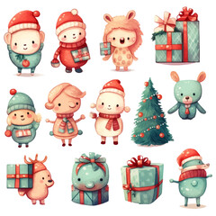 Christmas Holiday Clipart Collection