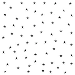 star doodle new year party design vector illustration