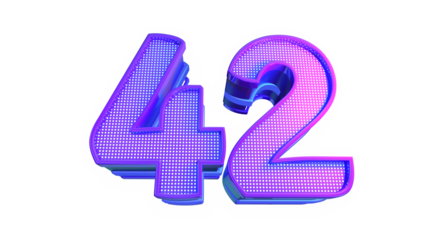 Purple design number 42