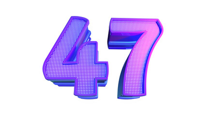 Purple design number 47