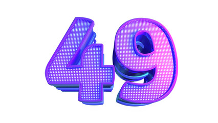 Purple design number 49