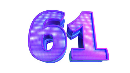 Purple design number 61