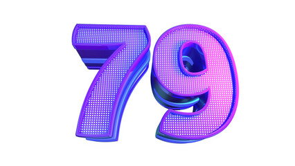 Purple design number 79