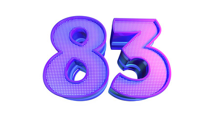 Purple design number 83