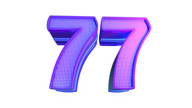 Purple design number 77