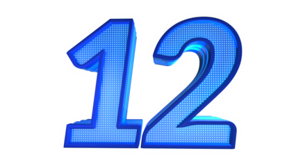 Blue design number 12