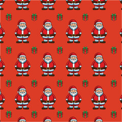 Vector of Christmas Seamless Pattern 