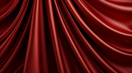 Free_vector_red_silk_curtain_background