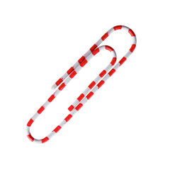Obraz premium paper clip isolated on white background