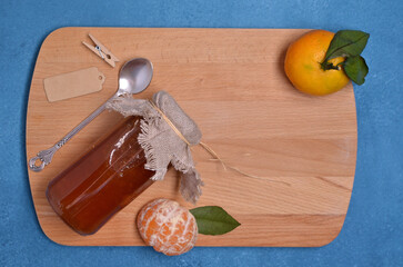 Traditional orange jam