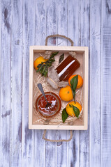 Traditional orange jam
